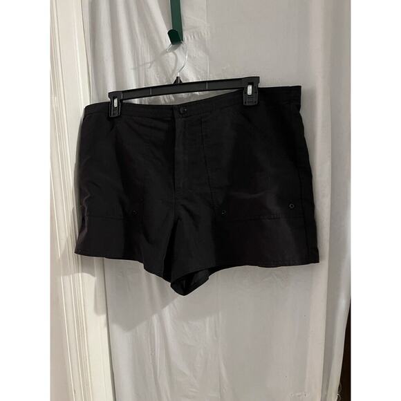 maxine of hollywood Black Swim Shorts Sz 18 - Picture 1 of 5